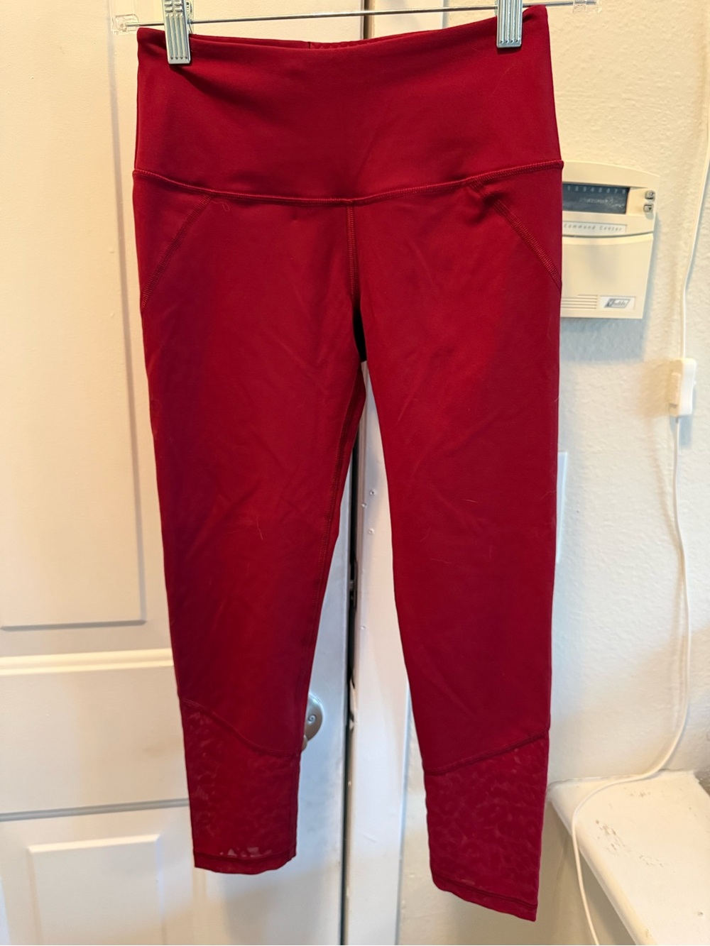 PINK Victoria's Secret Red High-Rise Leggings